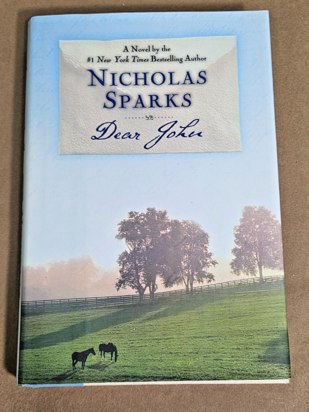**Signed** Nicholas Sparks Dear John First Edition Hardcover 1st Printing 2006